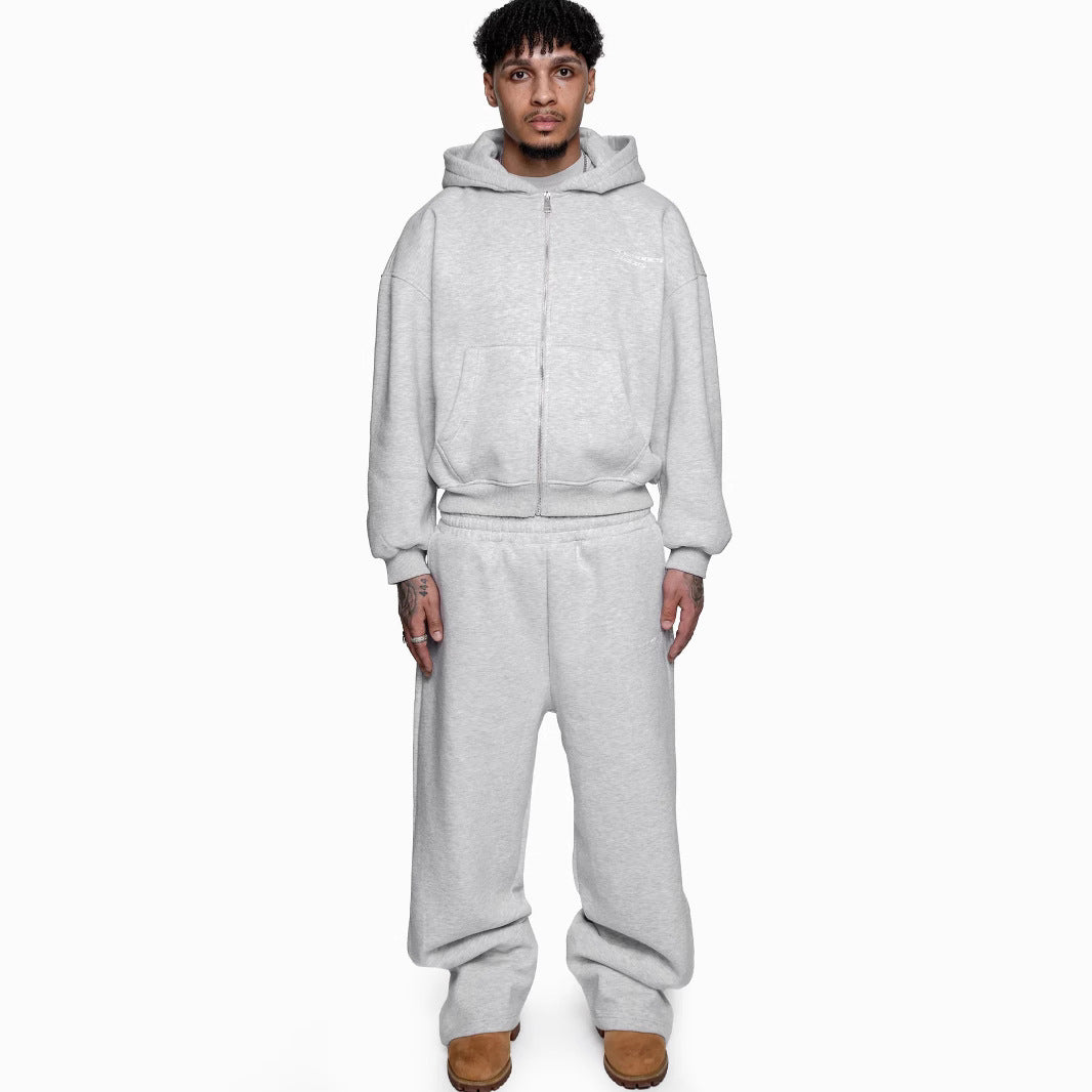 Loose Straight Trousers Suit