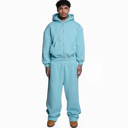 Loose Straight Trousers Suit